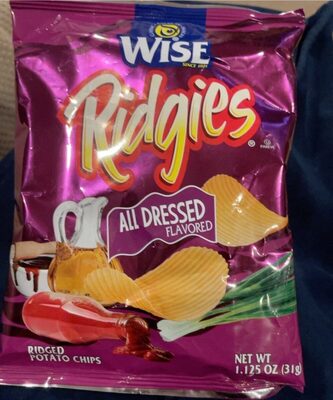 All Dressed Flavored Ridged Potato Chips