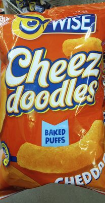 Baked Puffs Cheddar Cheese Flavored Corn Snacks, Cheddar Cheese