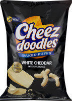 Baked Puffs White Cheddar Cheese Flavored Corn Snacks, White Cheddar Cheese