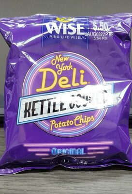 New York Deli Original Kettle Cooked Potato Chips