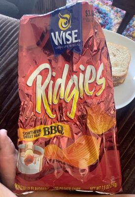 Southern Sweet Heat BBQ Ridged Potato Chips, Southern Sweet Heat BBQ