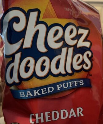 Baked Puffs Cheddar Cheese Flavored Corn Snacks, Cheddar