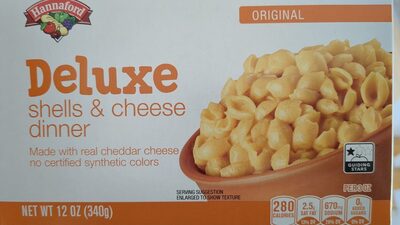 Original Deluxe Shells & Cheese Dinner