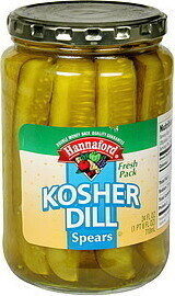 Kosher Dill Pickle Spears