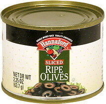 Sliced Black Olives