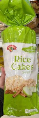 Rice Cakes, Apple Cinnamon
