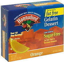 Gelatin Dessert, Orange