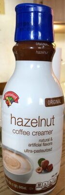 Hannaford, Coffee Creamer, Original, Hazelnut, Original, Hazelnut
