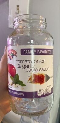 Tomato, Onion & Garlic Pasta Sauce, Tomato, Onion & Garlic