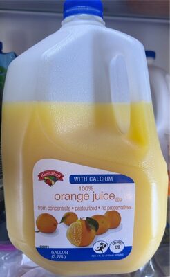 Hannaford, Orange Juice