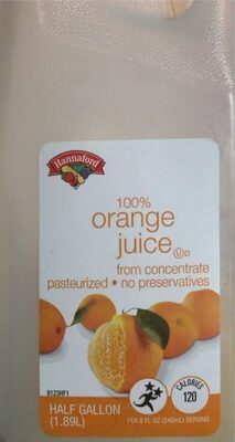 Juice, Orange