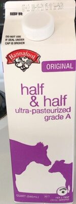 Ultra - Pasteurized Half & Half, Original