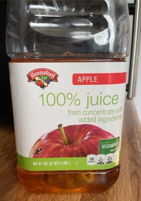 100% Apple Juice, Apple
