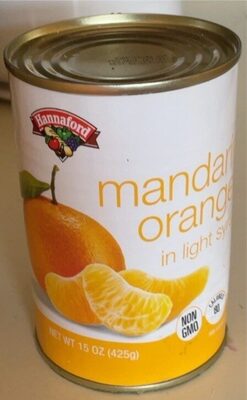 Mandarin Oranges In Light Syrup, Mandarin Oranges