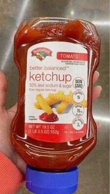 Tomato Better Balanced Ketchup, Tomato