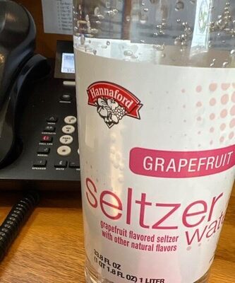 Seltzer Water, Grapefruit