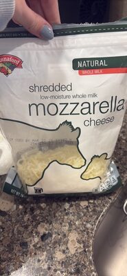 Shredded Whole Milk Mozzarella Cheese