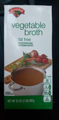 Vegetable Fat Free Broth, Vegetable