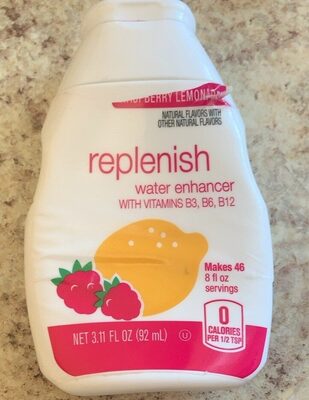 Raspberry Lemonade Replenish Water Enhancer, Raspberry Lemonade
