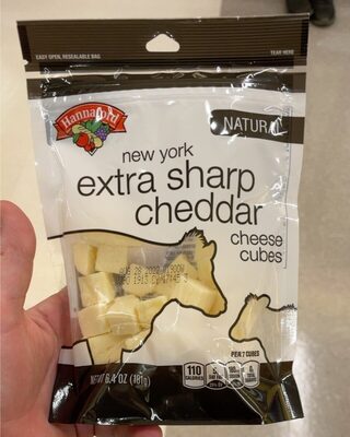 New York Extra Sharp Cheddar Cheese Cubes, New York Extra Sharp Cheddar