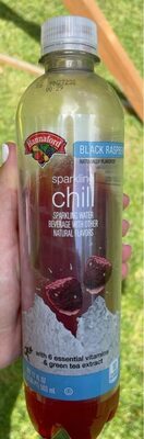 Black Raspberry Flavored Sparkling Chill Water, Black Raspberry