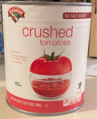 No Salt Added Crushed Tomatoes