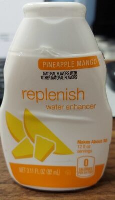 Pineapple Mango Replenish Water Enhancer, Pineapple Mango