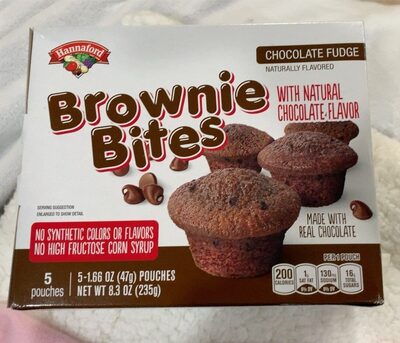 Chocolate Fudge Flavored Brownie Bites, Chocolate Fudge