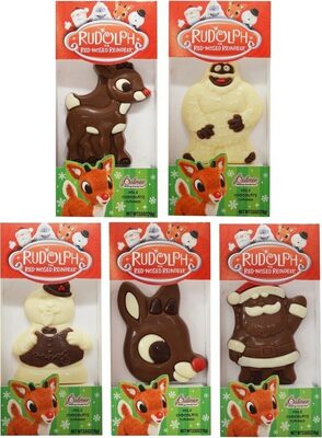 Rudolph The Red-Nosed Reindeer Milk Chocolate Flavored Candy