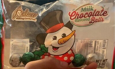 Milk Chocolate Flavored Balls Candy, Milk Chocolate