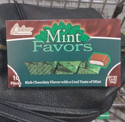 Mint Favors Candy, Chocolate; Mint