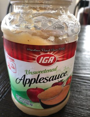 Unsweetened Applesauce
