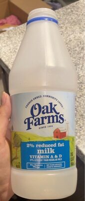2% Reduced Fat Milk
