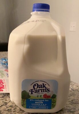 2% Reduced Fat Milk