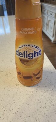 International Delight Caramel Macchiato Gourmet Coffee Creamer 32oz, Extended Shelf Life