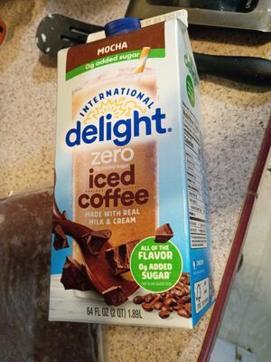 International Delight ESL 64oz Iced Coffee Mocha Light