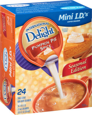 International Delight Pumpkin Pie Spice 24ct, Shelf Stable