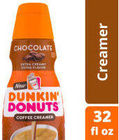 Dunkin' Donuts, Coffee Creamer, Chocolate, Chocolate