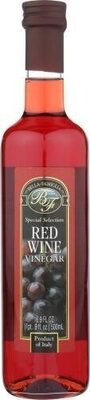 Red Wine Vinegar, Red Wine
