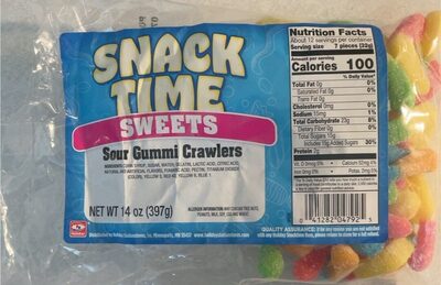 Sweets Sour Gummi Crawlers, Sweets