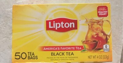 Black Tea Bags, Black