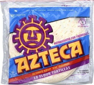 Original Fajita Size Soft & Tender Flour Tortillas, Original