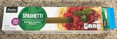Enriched Macaroni Product, Spaghetti