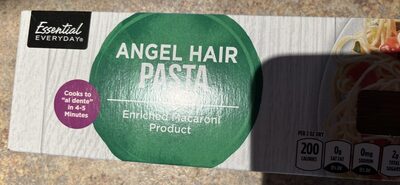 Enriched Macaroni Product, Angel Hair Pasta