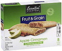 Apple Cinnamon Fruit & Grain Cereal Bars, Apple Cinnamon