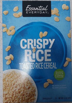 Crispy Rice Toasted Cereal, Crispy Rice