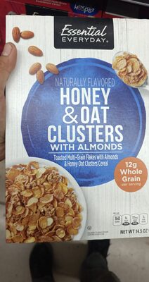 Toasted Multi-Grain Flakes With Almonds & Honey Oat Clusters Cereal, Honey & Oat Clusters With Almonds