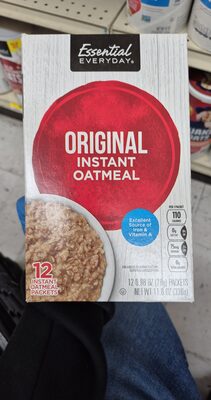 Original Flavor Instant Oatmeal, Original