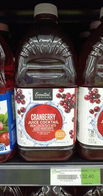 Cranberry Juice Cocktail, Cranberry