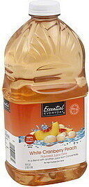 White Cranberry Peach Flavored Juice Drink Blended With Another Juice From Concentrate, White Cranberry Peach
